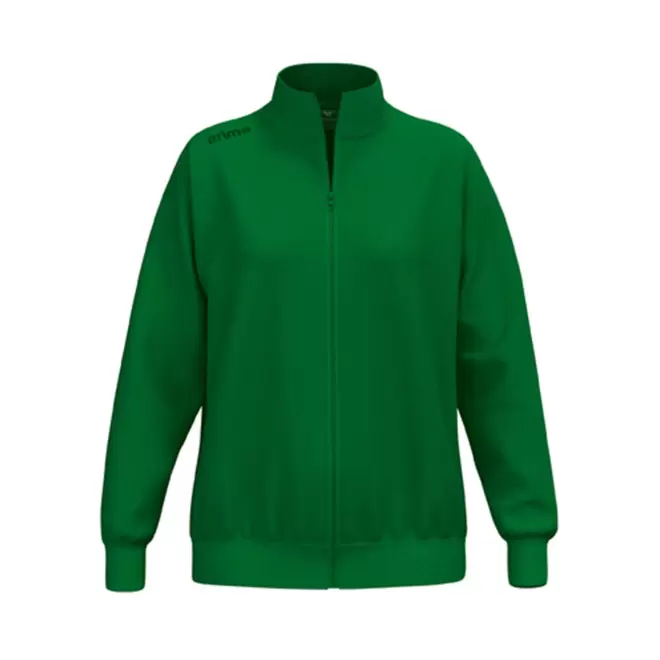 SWEAT ZIPPE FEMME PERSONNALISE 'TS' - vert