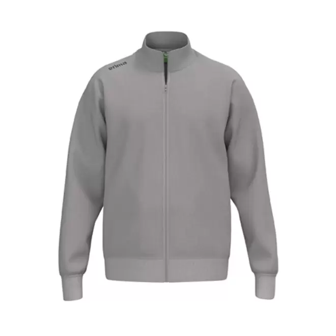 SWEAT ZIPPE FEMME PERSONNALISE 'TS' - taupe