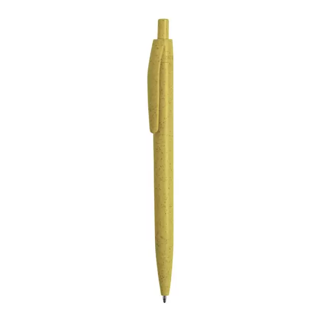 STYLO PERSONNALISABLE 'FIGUEIRA GREEN' - jaune