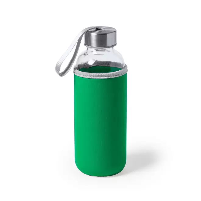 BOUTEILLE EN VERRE PERSONNALISABLE 'MALDEN' - vert