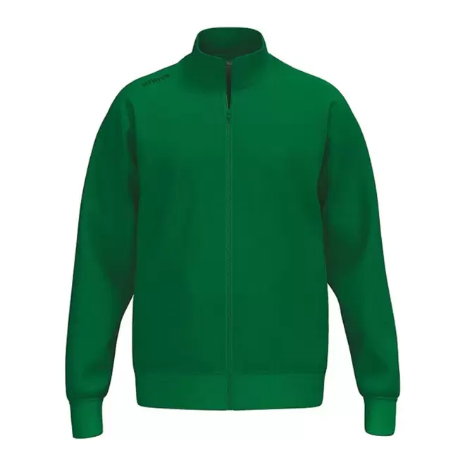 SWEAT ZIPPE HOMME PERSONNALISE 'TS' - vert
