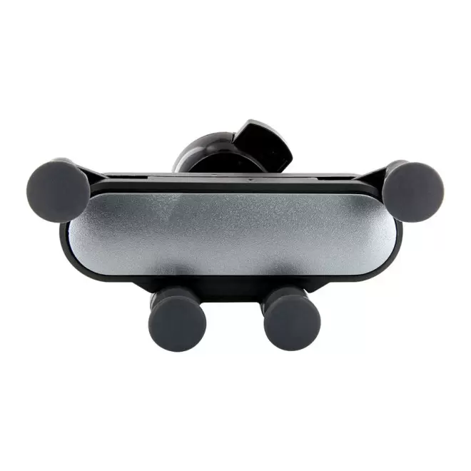 SUPPORT DE TÉLÉPHONE PERSONNALISABLE POUR VOITURE 'FLANY' - argenté