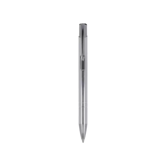 STYLO EN ALU PERSONNALISBALE 'OLEG BRILLANT RECYCLE' - chromé