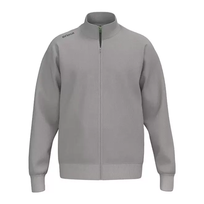 SWEAT ZIPPE HOMME PERSONNALISE 'TS' - taupe