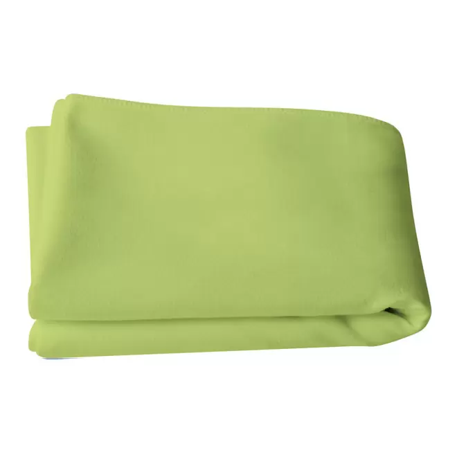 SERVIETTE MICROFIBRE PUBLICITAIRE 70x140 CM 'POLLY' - vert pomme