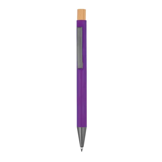 STYLO EN ALU RECYCLE PERSONNALISABLE 'DANA FLASHY' - violet