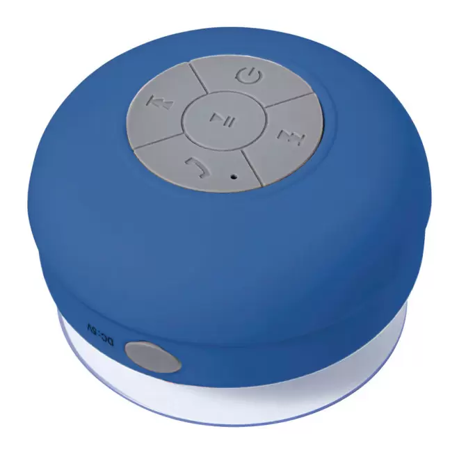 ENCEINTE BLUETOOTH® 2W ÉTANCHE PUBLICITAIRE 'SCHWIM' - bleu foncé
