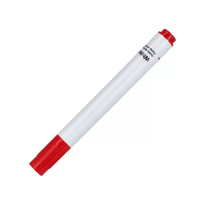MARQUEUR TABLEAU BLANC PERSONNALISABLE 'BORDY' - rouge