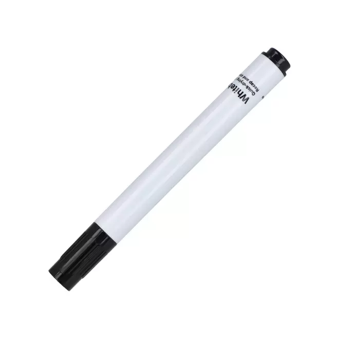 MARQUEUR TABLEAU BLANC PERSONNALISABLE 'BORDY' - noir
