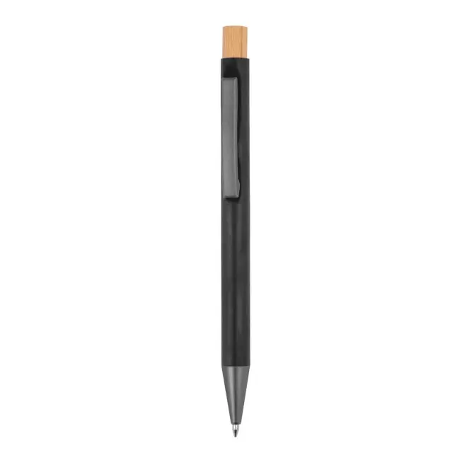 STYLO EN ALU RECYCLE PERSONNALISABLE 'DANA FLASHY' - noir