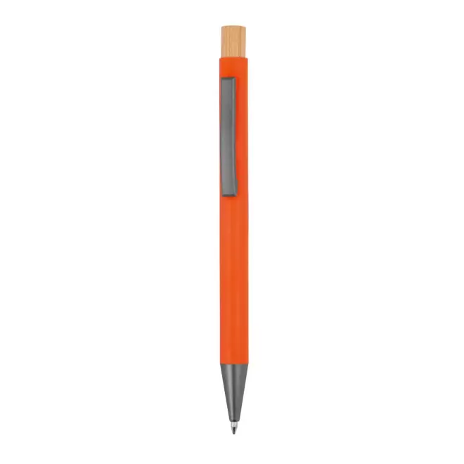 STYLO EN ALU RECYCLE PERSONNALISABLE 'DANA FLASHY' - orange