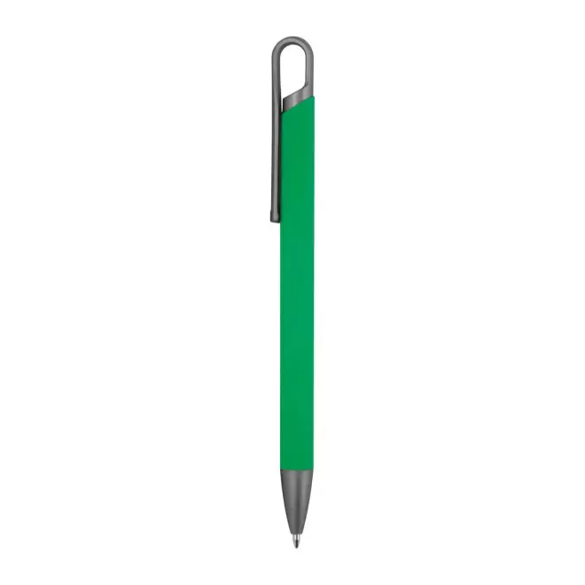 STYLO EN ALU RECYCLE PERSONNALISE 'ROCKET SOFT' - vert