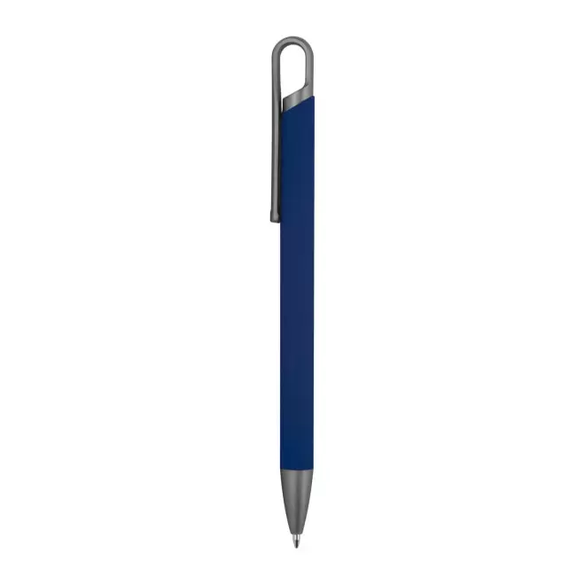 STYLO EN ALU RECYCLE PERSONNALISE 'ROCKET SOFT' - bleu marine
