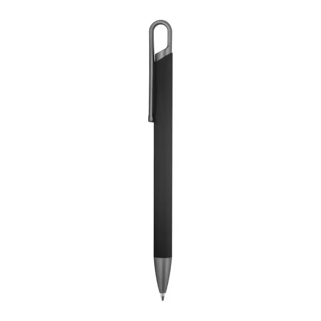 STYLO EN ALU RECYCLE PERSONNALISE 'ROCKET SOFT' - noir