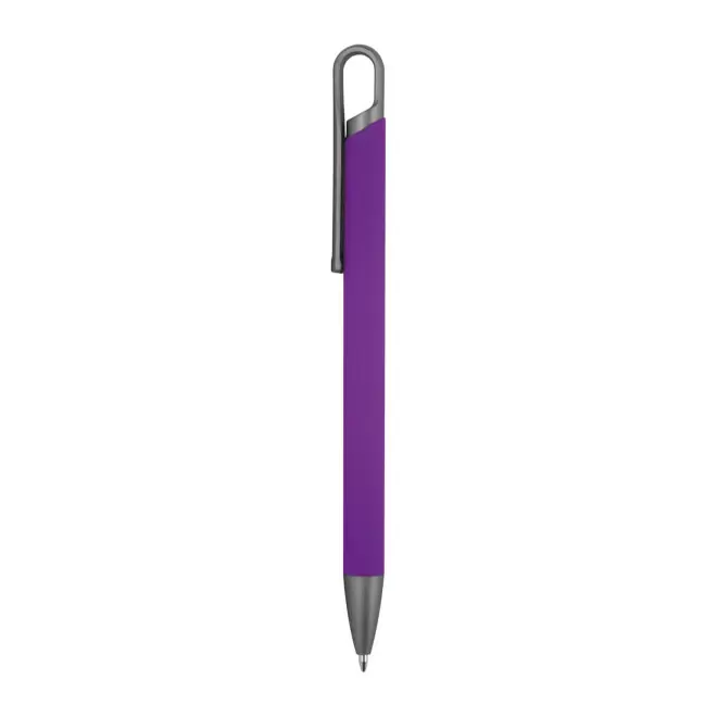 STYLO EN ALU RECYCLE PERSONNALISE 'ROCKET SOFT' - violet