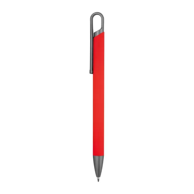STYLO EN ALU RECYCLE PERSONNALISE 'ROCKET SOFT' - rouge