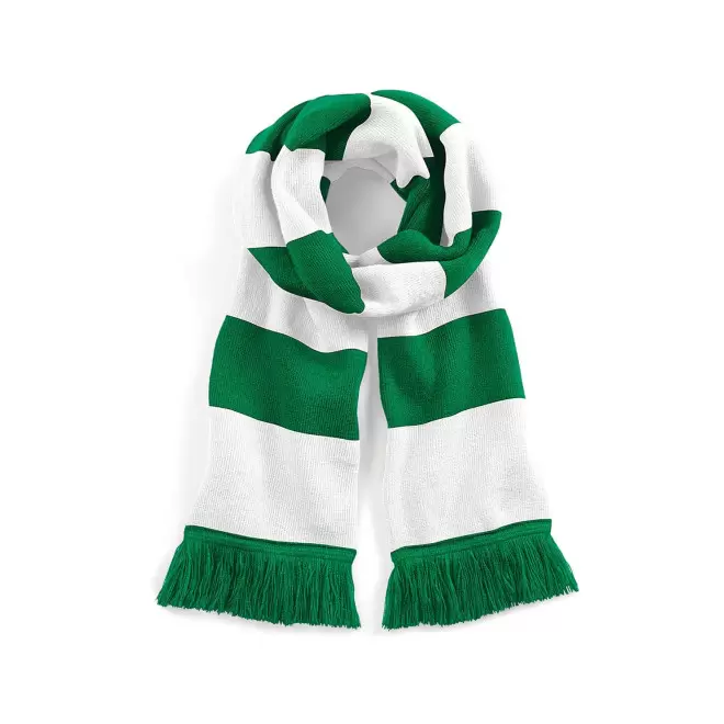 ECHARPE PERSONNALISEE 'STADIUM SCARF' - blanc/vert