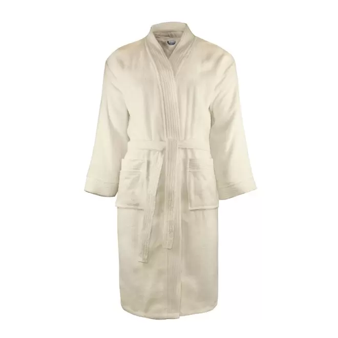 PEIGNOIR PERSONNALISABLE 'BATHROBE 340' - ivoire
