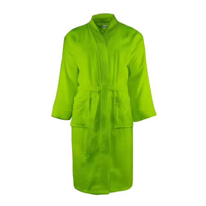 PEIGNOIR PERSONNALISABLE 'BATHROBE 340' - vert citron