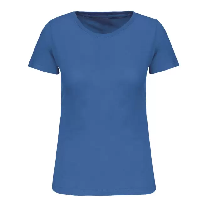 TEE-SHIRT PERSONNALISABLE BIO COULEUR FEMME 'KARIBA 150' - bleu royal