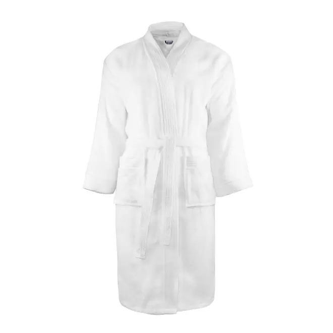 PEIGNOIR PERSONNALISABLE 'BATHROBE 340' - blanc