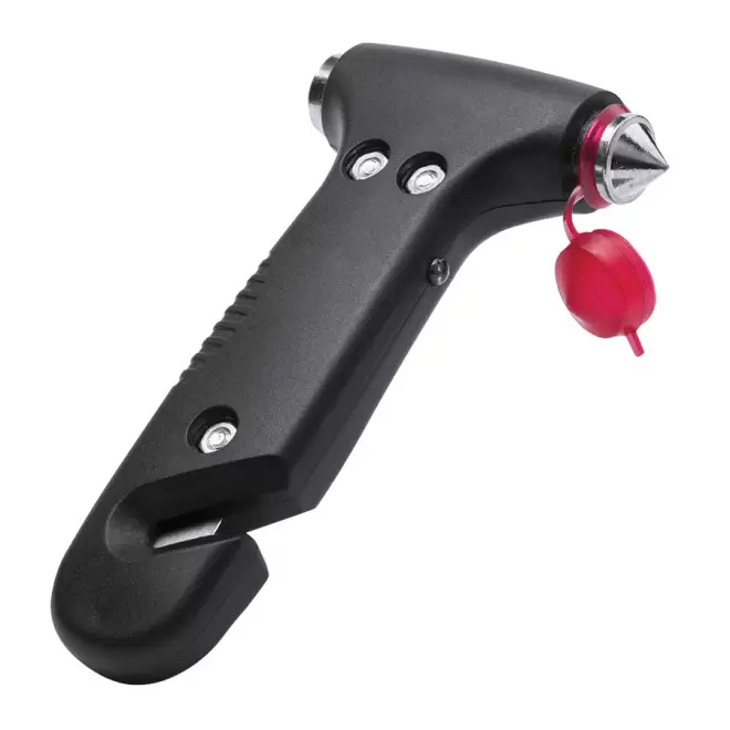 MARTEAU BRISE VITRE PUBLICITAIRE 2 EN 1 'MARTILLO' - noir