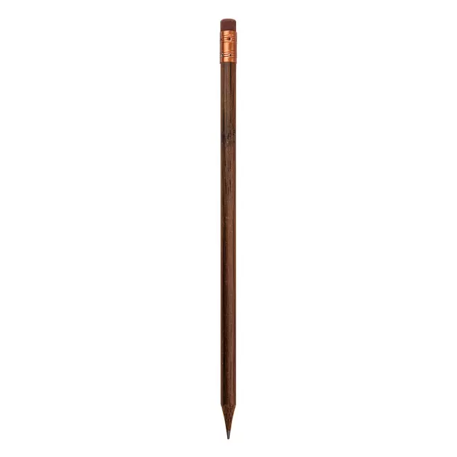 CRAYON PUBLICITAIRE EN BAMBOU ROND 'BOBU' - brun