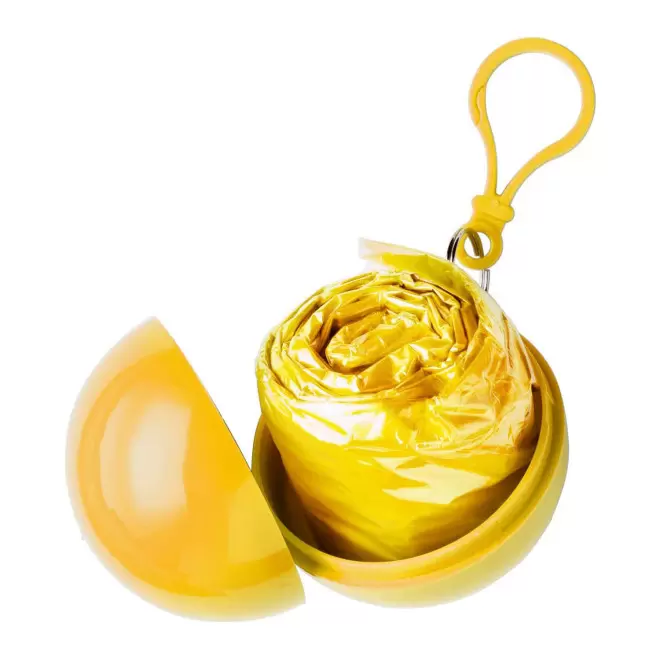 PONCHO ADULTE PERSONNALISE 'GALWAY COLOR' - jaune