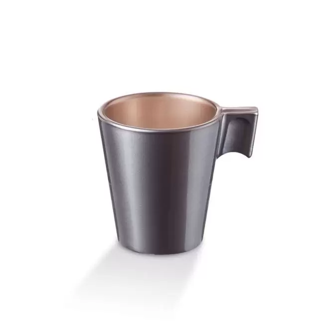 TASSE EN VERRE 80ML PERSONNALISEE 'FLASHY' - lavande
