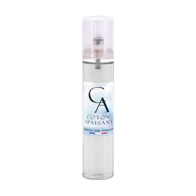 SPRAY PARFUM INTERIEUR 30ML PERSONNALISE 'AURA' - coton apaisant