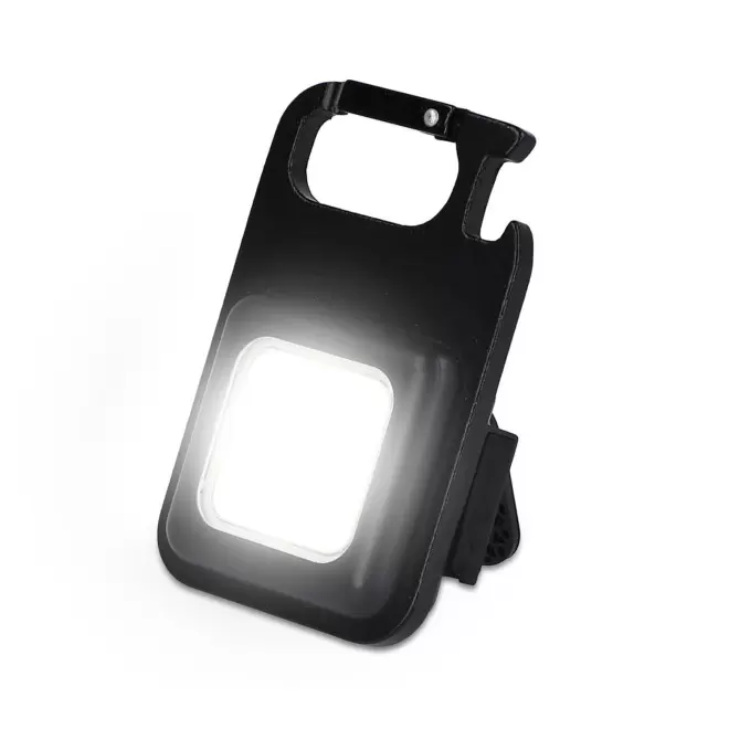 RAPIDE 4J - LAMPE PERSONNALISEE 'COBA MOUSQUETON RECYCLE' - noir