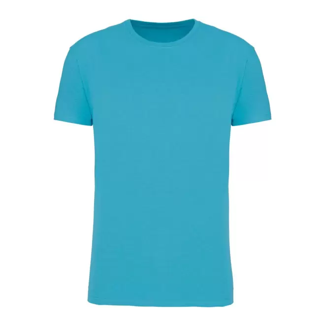 TEE-SHIRT PERSONNALISABLE BIO COULEUR MIXTE 'KARIBA 190' - bleu turquoise