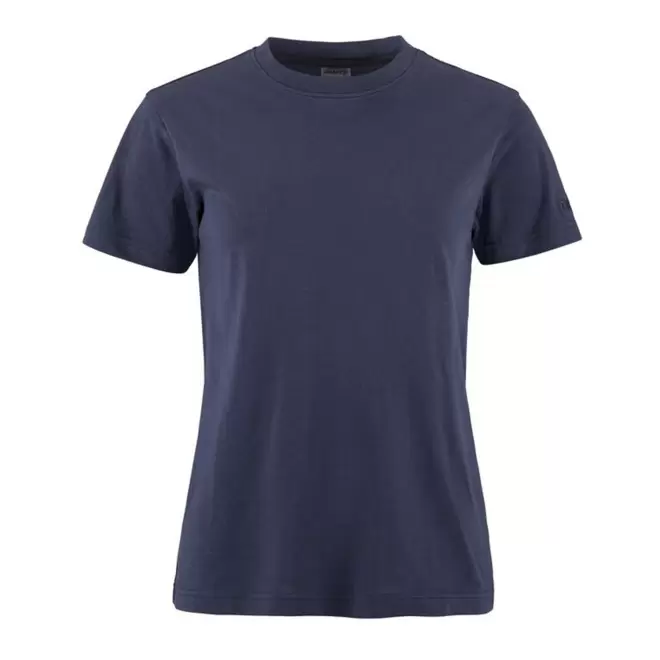 TEE-SHIRT CRAFT PERSONNALISABLE 'COMMUNITY 2.0' FEMME - bleu marine