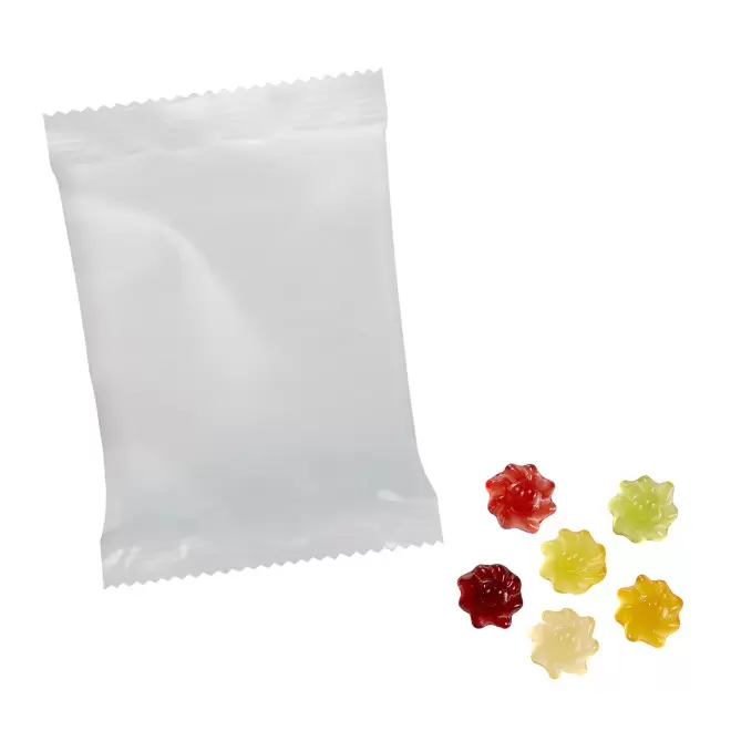 BONBONS GOMME DE FRUITS PERSONNALISABLE 'PIMPY OPAQUE'  - soleil