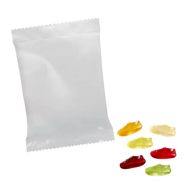 BONBONS GOMME DE FRUITS PERSONNALISABLE 'PIMPY OPAQUE'  - basket