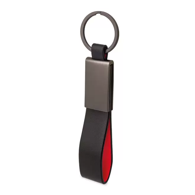 PORTE CLES EN METAL PERSONNALISABLE 'KISKOU' - rouge