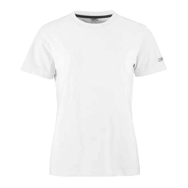 TEE-SHIRT CRAFT PERSONNALISABLE 'COMMUNITY 2.0' FEMME - blanc