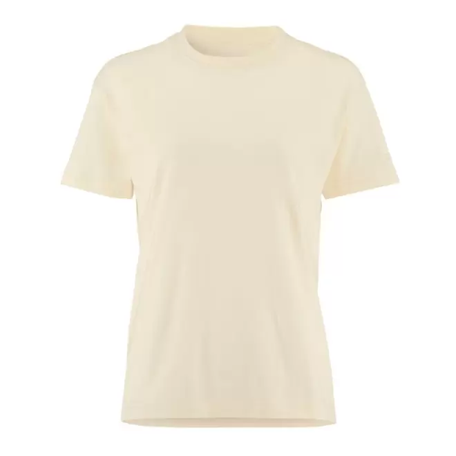 TEE-SHIRT CRAFT PERSONNALISABLE 'COMMUNITY 2.0' FEMME - jaune pâle