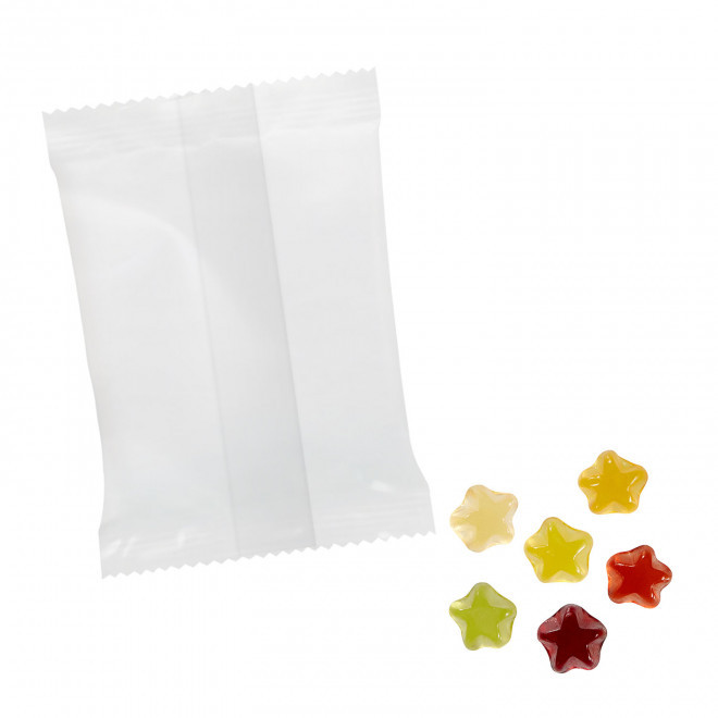 BONBONS GOMME DE FRUITS PERSONNALISABLE 'PIMPY' - étoile
