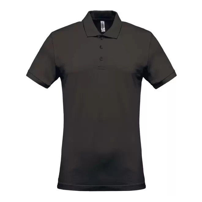 POLO HOMME PERSONNALISABLE 'KARIBO 180' - gris foncé