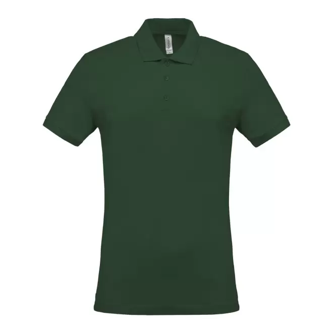 POLO HOMME PERSONNALISABLE 'KARIBO 180' - vert forêt