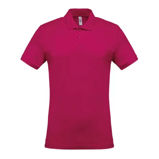 POLO HOMME PERSONNALISABLE 'KARIBO 180' - fuchsia
