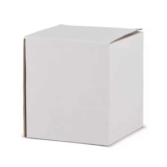 BOITE CADEAU 1 MUG PERSONNALISEE 'BOITEAU EUROPE QUADRI' - blanc