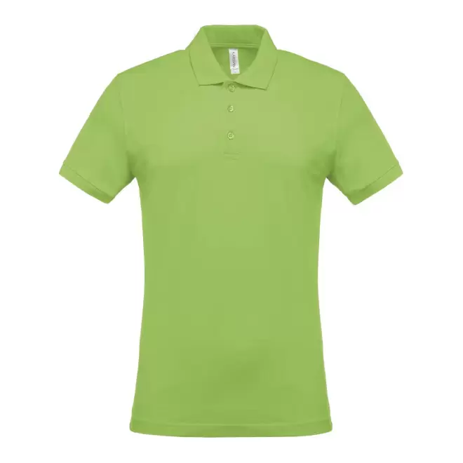 POLO HOMME PERSONNALISABLE 'KARIBO 180' - citron vert