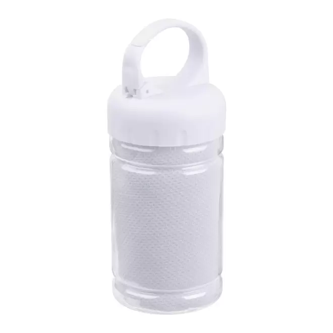 SERVIETTE DE SPORT PERSONNALISBALE 'REFRESHI' - blanc