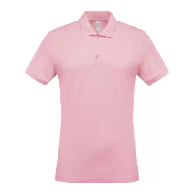 POLO HOMME PERSONNALISABLE 'KARIBO 180' - rose pâle