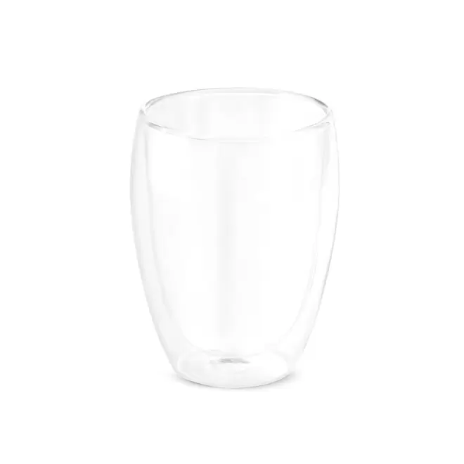TASSE EN VERRE BOROSILICATE 350ML PERSONNALISABLE 'CHIAMA' - transparent