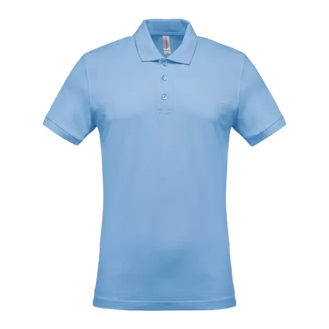 POLO HOMME PERSONNALISABLE 'KARIBO 180' - bleu ciel