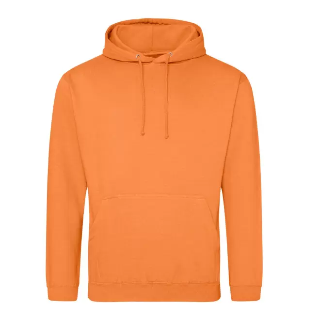 SWEAT-SHIRT PERSONNALISÉ À CAPUCHE MIXTE 'HOODIE' - light orange