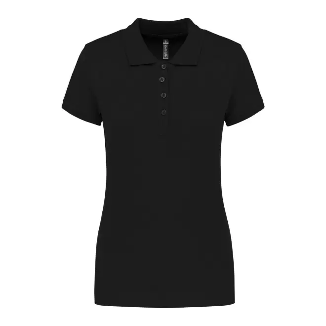 POLO FEMME PERSONNALISABLE 'KARIBO 180' - noir